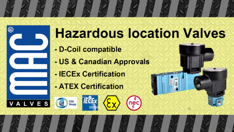 Mac Valves' New Hazardous Locations Valve